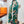 Stately Wheels Scarf 90 CM Dark Green Colorful Silk Twill 312875