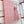 CLASSIC MONOGRAM LOGO WOOL SCARF 195 CM FLAMINGO PINK 316253