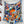 Parade en Fanfare Scarf 140 CM Colorful Cashmere And Silk 325968