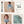 Guepards Bandana Double Face Scarf 140 CM In Light Turquoise Colorful Cashmere And Silk 334191
