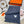 FAUBOURG MUFFLER 170 CM IN PEGEON BLUE CASHMERE