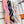Chevaloscope Scarf 140 CM In Pink Colorful Cashmere And Silk 373660