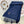 CARGO MUFFLER 190 CM IN NAVY BLUE CASHMERE 375381