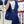 CARGO MUFFLER 190 CM IN NAVY BLUE CASHMERE 375381