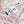 Effet Kaleidoscope Shawl 135 CM In White Mix Red Cashmere And Silk 382606