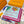 WISHUST SCARF 140 CM IN COLORFUL CASHMERE AND SILK 396237