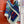 Coaching Deja-Vu Shawl 140 CM Dark Blue Colorful Cashmere And Silk 398262