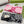 SCARF 220 CM IN BRIGHT PINK MIX WHITE WOOL 401164