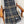 CLASSIC WOOL CHECK SCARF 180 CM DARK GRAY MIX CAMEL BROWN 402098