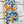 Scarf 180 CM White Colorful Mashmere And Silk  403887