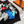 Scarf 180 CM Black Colorful Mashmere And Silk  403888