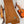 Scarf 170 CM Brown Orange Cashmere Handwoven
