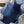CC 26A Drawstring Bucket Bag 30cm Blue Washed Denim