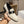 HM Men's Loafer White Black Cowhide 480419