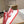 LV TRAINER WHITE MIX RED CALFSKIN AND BREATHABLE MESH