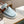 HM Men's Game Slip-on Blue Brown Denim Cowhide 712266