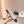 ballet flats white red lambskin embroidery grosgrain