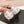 ballet flats white red lambskin embroidery grosgrain