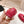 CC MARY JANES DARK RED CALFSKIN LIGHT GOLD METALIC