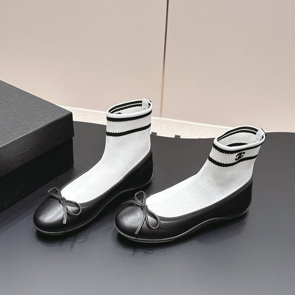 CC 26s Sneakers Black White Lambskin Mesh 922675
