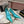 CL Kate Pumps 100mm Blue Shiny Calfskin 345986