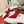 CL 26SS High Heel Pump 100 Red Black Sheepskin 574424