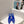 VT High Heeled Slingbacks Blue Sheepskin 292817