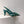 VT High Heeled Slingbacks Emerald Green Sheepskin 292829