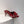 VT High Heeled Sandals Ruby Red Sheepskin 292842