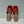 VT Mid Heel Mule Sandal Red Sheepskin 292759