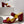 VT One Stud Leather Sandals Ruby Red Cowhide 292752