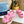 PRA MONOLITH NAPPA SANDALS BRIGHT PINK LAMBSKIN