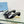 Prad 26s Saffiano Slides 4cm Black Glossy Leather 986628
