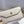 HM KELLY WHITE POCKET 18MM BELT LEATHER SILVER HARDWARE
