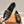 LV District Flat Loafer Black Hairy Calf Leather 480793