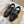 MiuMiu x New Balance Casual Sneakers Black Brown Patent Leather and Mesh 533990