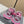 Balenciaga Sneaker Mesh Lace-up Pink Gray Fabric 534181