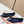 Miu Pointed-Toe Ballet Flats Navy Blue Sheepskin 591563