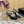 NUIT SANDALS 85 IN BLACK CREPE SATIN AND BLACK RHINESTONES