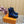 LV Laureate Platform Desert Boot 70mm Dark Blue Denim Fabric