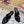 DC Keira Open-Toe Mules Black Silk & Sheepskin 926007