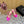 DEBBIE PLATFORM SANDALS IN HOT PINK SILK