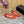 Alaila Mary Jane In Red Mesh Fabric 103018