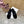 CL 26s Mary Jane Flats In Black Velvet