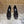 Jimmy Choo Mary Jane Flat Shoes Black Mesh Cross Strap Pearl 537769