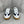HM Men's Jet Sneaker White Blue Suede 656858