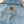 LV 25 Denim Pocket Embroidered Short Sleeve Shirt Blue Cotton