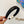 BLACK FABRIC HAIRBAND 427319