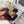 RUSSET BROWN WRINKLED FABRIC SCRUNCHIE 427325