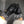 SADDLE GLOVES IN BLACK LAMBSKIN MIX MONO JACQUARD FABRIC 149747